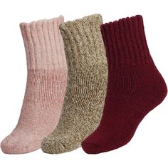 Specifications: Size: The boot socks fit for women size 5-11. The cuff above the ankle, perfect thick socks for low cut boots. Cozy and Warm The elastic bands at the ankle do not compress your legs giving you the best, comfortable wear experience for everyday activities and even during sleep Intimate gift selection: In the cold winter, everyone needs comfortable, soft and warm socks. As a gift for yourself, with 3 pairs of thick socks, women's socks in various colors can easily change with your Presents For Grandma, Solid Socks, Ruffled Socks, Slouch Socks, Socks Christmas, Warm Snow Boots, Sock Packs, Cozy Socks, Winter Socks