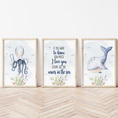 Ocean Nursery Theme | Under The Sea Nursery Wall Art | Ollie + Hank Ocean Nursery Theme, Unisex Baby Room, Under The Sea Nursery, Paradise Sea, Ocean Themed Nursery, Sea Nursery, Ocean Nursery, Nursery Theme, Baby Themes