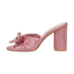 Round Toe Chunky Heel Bow Sandals Mules Facebook Style, Summer Stuff, Bow Sandals, Shoe Obsession, Chunky Heel, Chunky Heels, Pink And Green, Customer Service, Contact Us