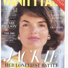 the front cover of vanity magazine