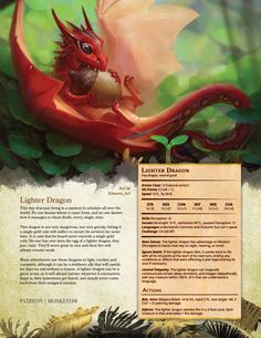 an image of a red dragon sitting on top of leaves