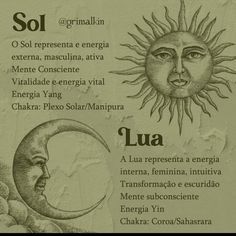 an image of the sun and moon on a paper with latin writing in spanish language