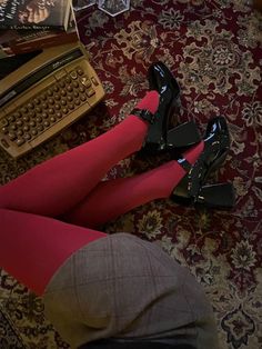 Women's Tights, Red Socks, Opaque Tights, Baby Boomer, Color Run, Instagram Inspiration