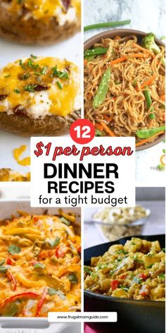 Cheap Meal, Easy Family Meals, Budget Meals, Meal Ideas, Family Meals, Budgeting, Dinner Recipes