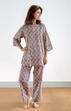 Night Wear Pajamas, Nightwear Dress, Designer Kurti Patterns, Designer Kurtis