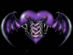 a heart with wings and the words have a great weekend written in purple on it