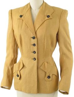 1930s Suit, Vintage Clothes 1940s, 40s Outfits, Dark Academic, Cottage Witch, Vintage Retro Clothing, Fashion 1940s, Waist Jacket, Vest Women