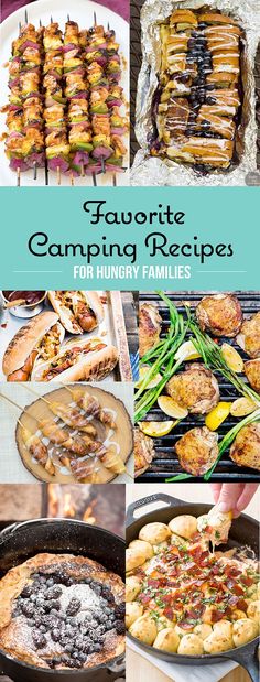 the ultimate guide to camping recipes for hungry families