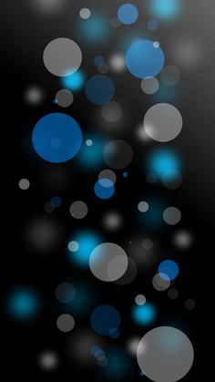 an abstract background with blue and gray circles