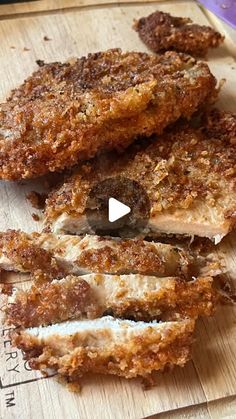 Zakia Boyd on Instagram: "Easy Parmesan Crusted Chicken 🤍

* 3-4 thinly sliced chicken breast
* 1/2 cup flour
* 2 eggs, beaten
* 2/3 cup seasoned breadcrumbs
* 1/3 cup shredded or grated parmesan
* Oil of choice for frying, about 2” deep

Seasonings Used:
* Seasoning salt
* Onion & garlic powder
* Paprika
* Pepper
* Oregano

Oil Temperature: 350F
Fry Time: 2-3 minutes on both sides until golden brown

1. Prep your chicken. Season with the seasoning I used that are listed above or use whatever seasoning you enjoy on both sides. Add some oil to help spread seasonings all over chicken breasts.
2. Get three separate dishes to start prep for things used to coat chicken.
3. Add flour to dish and season with the same seasonings used on chicken. Mix and set aside.
4. Add seasoned breadcrumbs to a