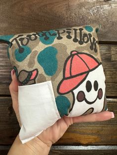 Tooth Pillows- Duck Hunting Round Top Collection, Brushing Your Teeth, Tooth Pillow, School Spirit Wear, Rompers For Kids, Money Cards, Duck Hunting, Spirit Wear, Fabric Patch