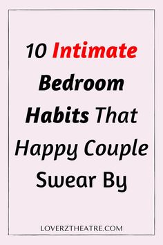 Are you looking for ways to spice up your marriage and bring back the honeymoon phase in your marriage? Check out these 10 bedroom habits that happy couples swear by, intimacy habits that happy couples swear by, romantic bedroom habits for couples, bedroom habits for couples. Marriage advice, husband, happy marriage, relationship advice Honeymoon Ideas Romantic Bedroom, Spice Up Bedroom, Activities For Couples, Intimacy Couples, Couple Activities, Honeymoon Phase, Relationship Lessons, Happy Couples