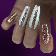 Яркие ногти Clear Glitter Nails, Reflective Nails, New Nail Designs, Christmas Nails Acrylic, Top Nail, Cute Nail Art, Chic Nails, Nail Manicure