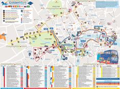 a map of the london metro system with all its major stops and attractions on it