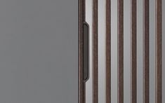 an image of a door with glass and wood trimmings on the front side