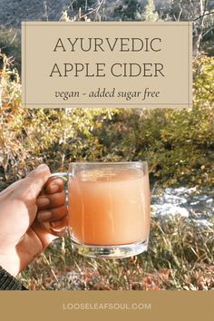 Ayurveda Autumn Recipes, Ayurveda Vata Meal Plan, Ayurveda Recipes Kapha, Holistic Healing Recipes, Sugar Free Apple Cider Recipe, Fall Ayurveda, Vata Dosha Recipes, Ayurvedic Recipes Kapha