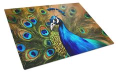 Buy this Peacock Glass Cutting Board Peacock Artwork, Outdoor Stair Lighting, Natural Stone Pavers, Coping Stone, Stone Look Tile, Granite Tile, Marble Look Tile, Outdoor Flush Mounts, Solid Hardwood Floors