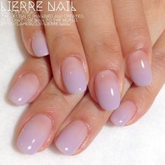 Subtle Ombre Nails, Short Round Nails Summer, Nails Degrade, Ombre Gel Nails, Purple Ombre Nails, Nude Nail Designs, Simple Gel Nails, Minimal Nails