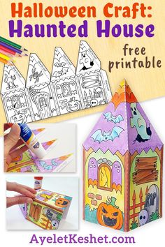 halloween crafts for kids that are fun and easy to make with free printables