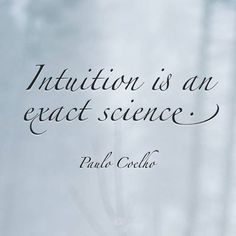 an image of a quote that says, institution is an exact science