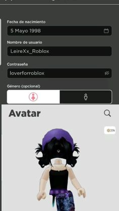 an iphone screen with the text avatar on it