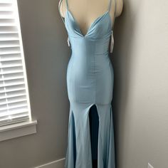 Sherri Hill Baby Blue Dress - This Dress Is Absolutely Stunning I Have Never Gotten So Many Compliments Ever Baby Blue Dress, Colorful Dresses Formal, Baby Blue Dresses, Sherri Hill Dresses, Sherri Hill, Formal Dress, Blue Dress, Baby Dress, Baby Blue