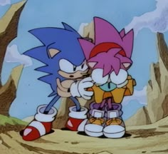 Classic Sonic And Amy, Sonic Comic Pfp, Sonic X Pfp, Sonic X Screenshots, Amy And Sonic, Sonic Ova, Sonic Pc, Sonic Reference, Sonic Amy