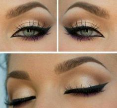 sexy makeup ideas for green eyes Trucco Smokey Eye, Mascara Hacks, Smink Inspiration, Eye Makeup Looks, Make Up Inspiration, Smokey Eyes, Kiss Makeup