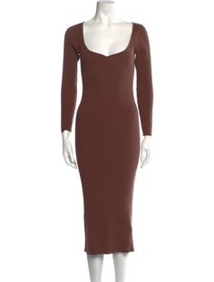 NINETY PERCENT Sheath DressBrownPleated AccentsLong Sleeve with Square NecklineFit:Dresses by NINETY PERCENT typically fit true to size. Elegant Brown Bodycon Dress For Date Night, Fitted Brown Sheath Bodycon Dress, Brown Fitted Sheath Bodycon Dress, Brown Square Neck Dress For Date Night, Brown Square Neck Midi Dress, Elegant Fitted Brown Bodycon Dress, Elegant Brown Fitted Midi Dress, Elegant Brown Fitted Bodycon Dress, Elegant Brown Bodycon Dress For Fall