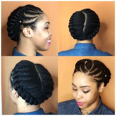 40 Flat Twist Hairstyles on Natural Hair with Full Style Guide - Coils and Glory Hair 4c, 4c Natural Hair, Hair Twist Styles, Protective Style