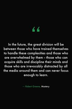 a quote from robert greene on the future