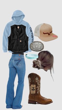 Country Western Outfits, Cute Western Outfits, Country Chic Outfits, Cute Cowgirl Outfits