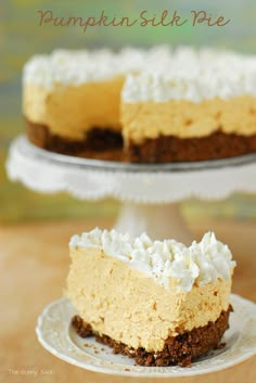 the pumpkin pie recipe and split slice giveaway