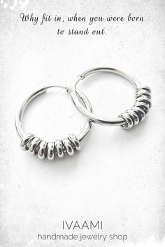 Polished finish stainless steel endless hoop earring with hinged closure. The earring can be worn two ways, with or without the 7 rings removable charms. All parts of the earring are stainless steel, which is hypoallergenic and won’t tarnish or discolor over time. #etsy #multiringhoops #multiringearrings #punkjewelry #punkearrings #hoopearrings #gothearrings #gothjewelry #gothicearrings #gothicjewelry #emoearrings #emojewelry #grungeearrings #egirlearrings #egirljewelry Multi Ring, Earring Hoop