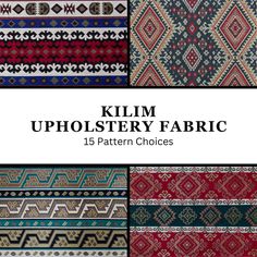 the cover of kilim upholstery fabric pattern choices