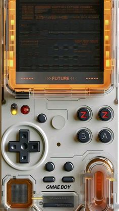 an old video game console with buttons and controls