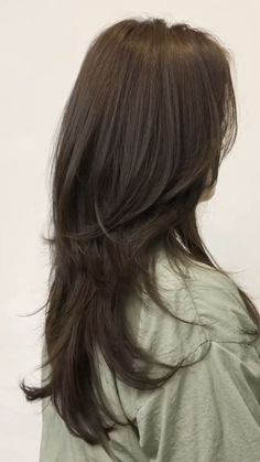 Winter Hair Color Ideas, Korean Winter, Hair Inspiration Long, Layered Haircuts For Medium Hair, Haircut Inspo, Extension Hair, Hairstyles For Layered Hair, Hair Stylies, Winter Hair Color