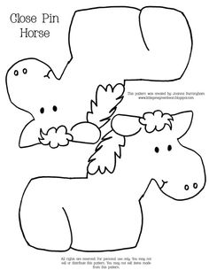 the letter f is for horse with an animal on it's back coloring page