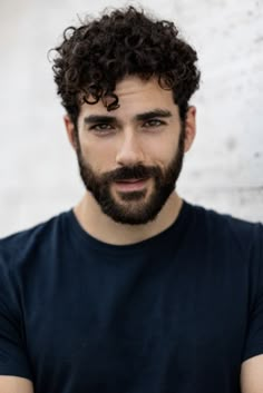 Andrea Di Luigi 3a Hair, Curly Hair Fade, Mens Hairstyles Curly, Portrait Photography Men, Haircut Curly