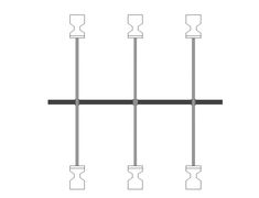 an image of four candles connected to each other