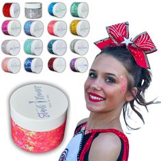 PRICES MAY VARY. *Long Lasting* Once dry, the glitter will stay secure and in place all day long. Easy to apply on clean dry skin but can also be applied over makeup before hitting the stage. Glitter will not smudge, move or fall off once it is dry. It dries quickly and lasts all day. Unlike other glitter gels, our formula will not smudge, move or transfer once dried. *Easy Application* Stir and Apply the glitter directly to your face with the included applicator. No more mess, our applicator is Harsh Makeup, Cheerleading Makeup, Holographic Bag, Over Makeup, Makeup Removers, Cosmetic Grade Glitter, Unicorn And Glitter, Glitter Face, Body Glitter