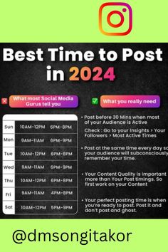 the best time to post in 2021 is now available on instagrams and facebook