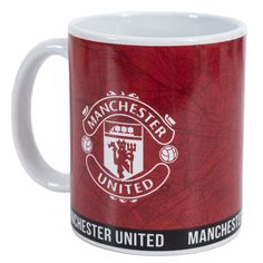 Manchester United FC Identity Mug Manchester United Gifts, Manchester United Merchandise, Leeds United Fc, Newcastle United Fc, Kiln Firing, Big And Tall Outfits, Identity Design, Card Box, Manchester United