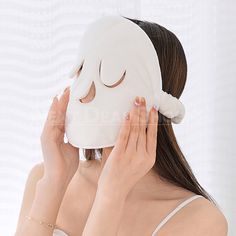 Description: This eco-friendly reusable towel mask is a great helper for your skincare! It can be used for both hot & cold compress, which helps break up the debris that collects in your pores, promote blood circulation, prevent wrinkles and improve dull skin tone, relieves skin sunburn, itching, allergic reactions, and more. Main Features: Made of ultra soft coral fleece, can be reused many times Designed with openings for your eyes and nose Comes with a detachable elastic to keep the towel mas Face Spa, Face Steamer, Facial Steaming, Spa Towel, Hot Compress, Tools For Women, Facial Steamer, Soft Coral, Spa Towels