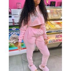 topic Cheap Pink Hooded Top, Cheap Pink Women's Sets, Cheap Fitted Top For Birthday, Cheap Fitted Tops For Birthday, Cheap Trendy Women's Crop Top, Cheap Trendy Crop Top, Cheap Women's Sweatpants With Drawstring, Cheap Pink Letter Print Top, Cheap Pink Hooded Sets