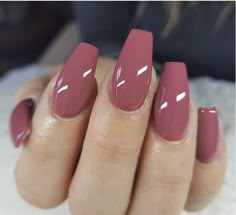 Popular Nail Color Ideas For Spring Trend 2018 11 Opi Nail Polish Colors, Posh Nails, Popular Nail Colors, Nails 2018, Coffin Shape Nails, Ballerina Nails