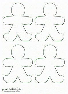 cut out paper people for children to make