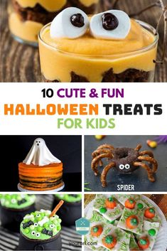 halloween treats for kids to make and eat