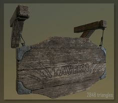 an old wooden sign with the word new haven written on it's back side