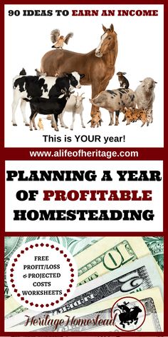 an advertisement for a farm and livestock business with the words, planning a year of portable homes